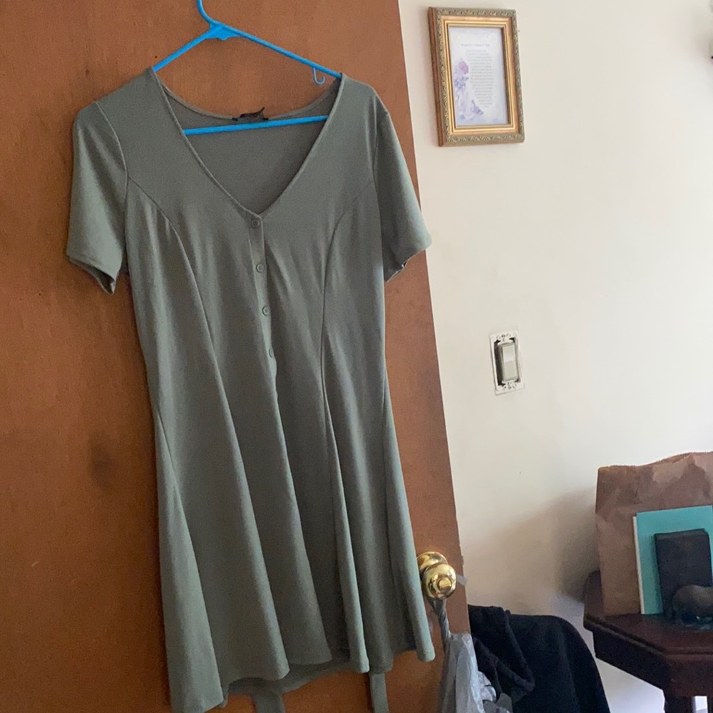 Green dress